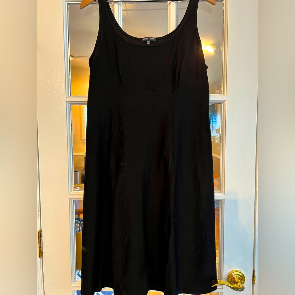 Eileen Fisher washable stretch crepe dress